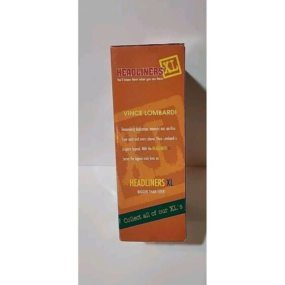 HEADLINERS XL CORINTHIAN 1998 Limited Edition 1 of 7,260 Vince Lombardi Figure - Picture 2 of 7